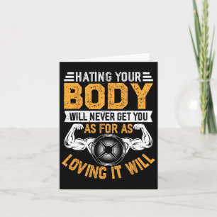 Tarjeta Motivación Fitness Bodybuilding Workout Gym Quot