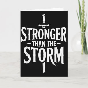 Tarjeta Motivación Inspiradora Positiva, Más Fuerte Que T