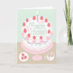 Tarjeta Motivación para estimular el cáncer de buena calid