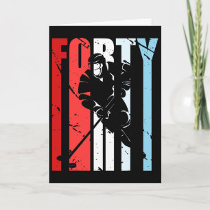 Tarjeta Motivación para jugadores de hockey sobre hielo ma
