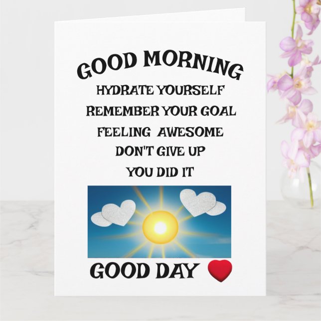 Tarjeta Motivación positiva (Orquídea)