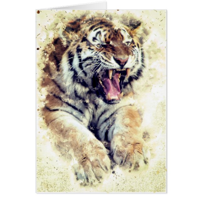 Tarjeta Motivadora Tiger (Frente)