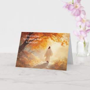 Tarjeta Motivos de las condolencias por el cambio