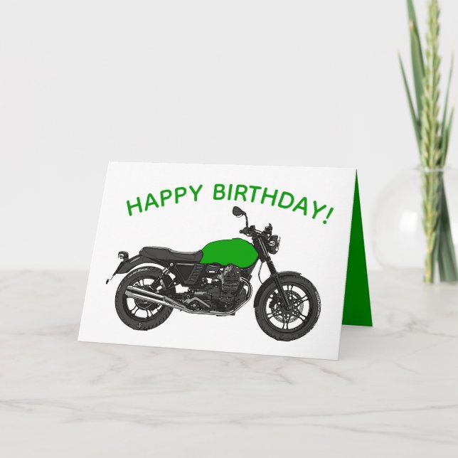 Tarjeta Motocicleta (Anverso)