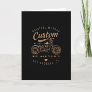 Tarjeta Motocicleta 01