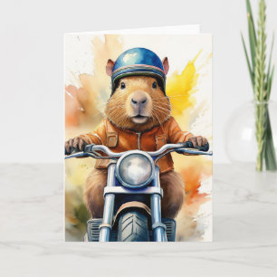 Tarjeta Motocicleta Carpincho