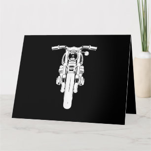 Tarjeta Motocicleta retro vintage me encanta mi motociclet