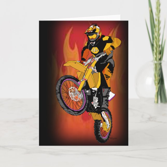 Tarjeta Motocross 403 (Anverso)