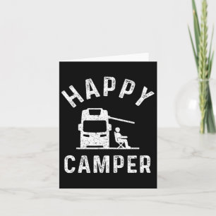 Tarjeta Motohome T Camisetas Happy Camper
