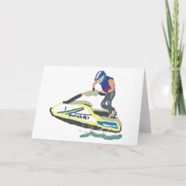 Tarjeta Motonáutica de pie SuperJet