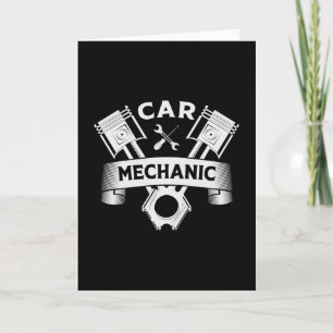 Tarjeta Motor mecánico del coche Mechanic Car Funny Gift I