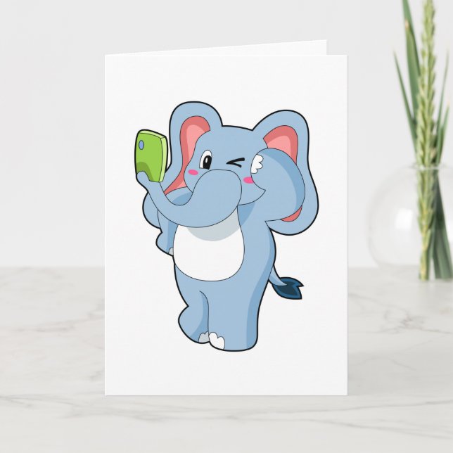 Tarjeta Móvil Elefante (Anverso)
