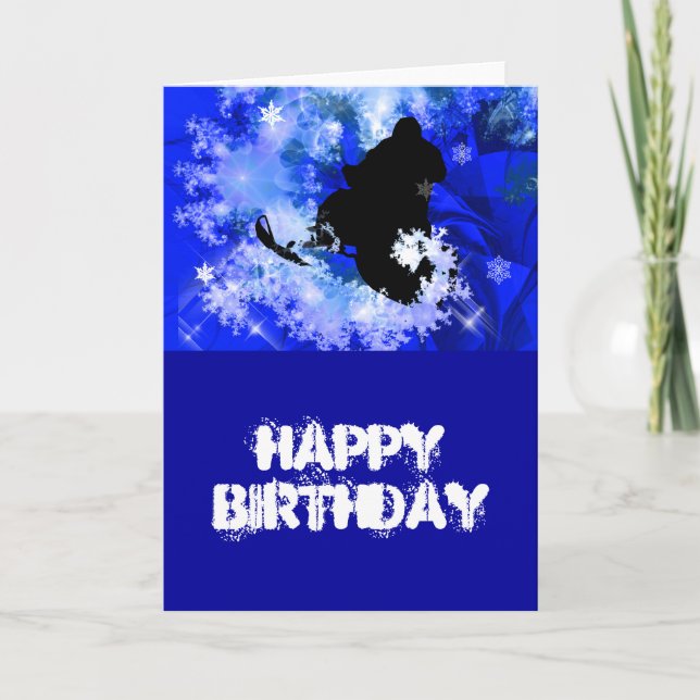 Tarjeta Movilización de nieve en la Avalanche (Anverso)