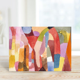 Tarjeta Movimiento de las cámaras abovedadas | Paul Klee