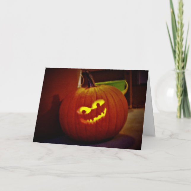 Tarjeta "Mr. Menace" Hallowe'en (Anverso)
