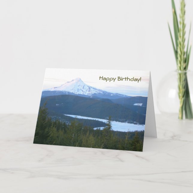 Tarjeta Mt. Hood (Anverso)