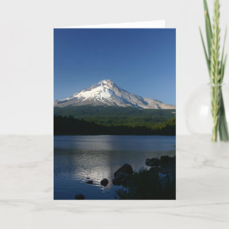 Tarjeta Mt. Hood de Trillium Lake