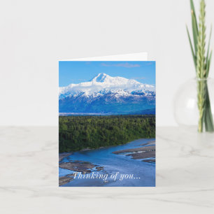 Tarjeta Mt. McKinley Alaska Pensando En Ti