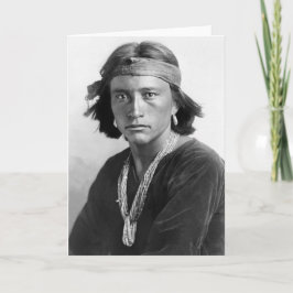 Tarjeta Muchacho de Navajo
