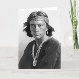 Tarjeta Muchacho de Navajo