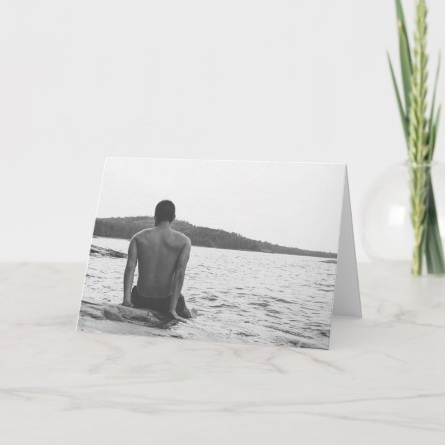 Tarjeta Muchacho del lago (Anverso)