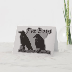 Tarjeta Muchachos del Poe