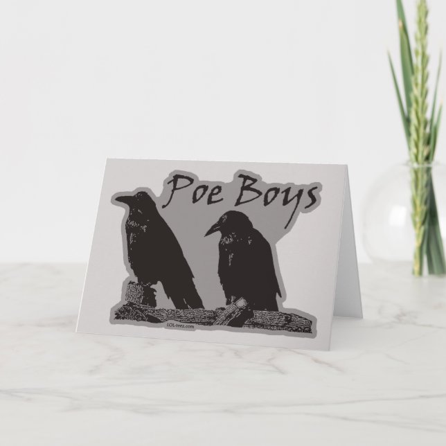 Tarjeta Muchachos del Poe (Anverso)