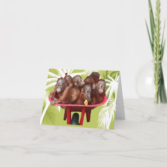 Tarjeta Muchas gracias (Anverso)