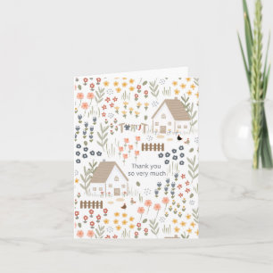 Tarjeta Muchas Gracias Cute Country Kathrin Legg