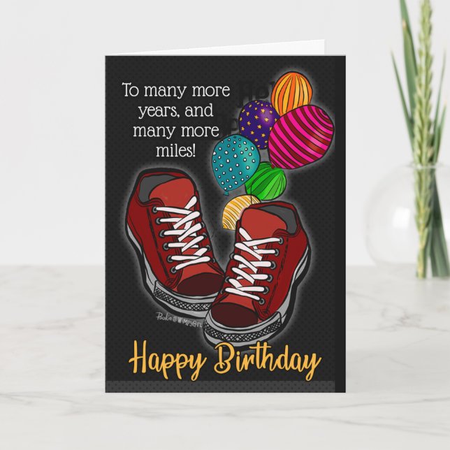 Tarjeta Muchos Más Millas Cumpleaños (Anverso)