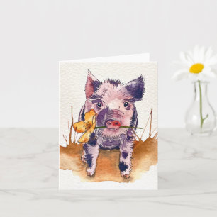 Tarjeta Muddy Piggy