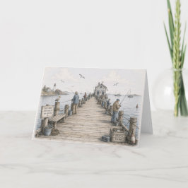 Tarjeta Muelle de Pesca
