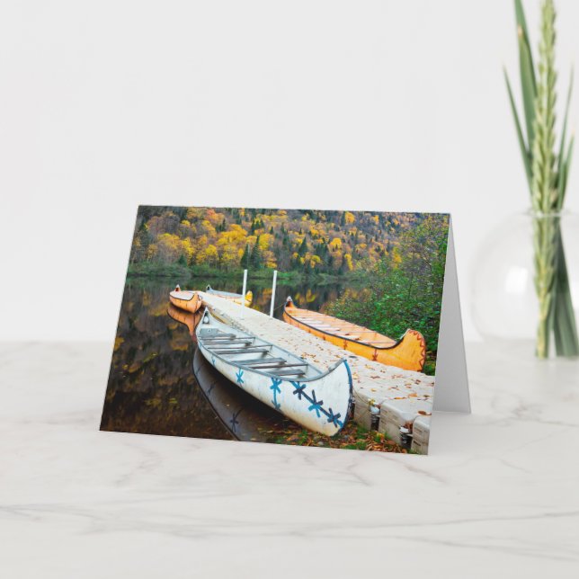 Tarjeta Muelle de Rivière Jacques-Cartier el | Rabaskas (Anverso)