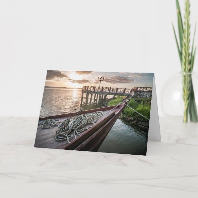 Tarjeta Muelle de San Carlos (Anverso)