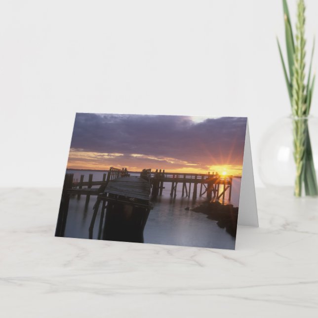 Tarjeta Muelles rocosos del punto (Anverso)