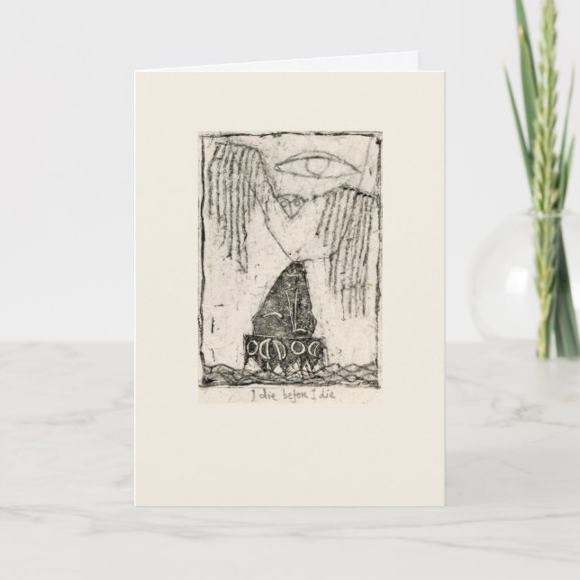 Tarjeta Muero antes de morir (Anverso)