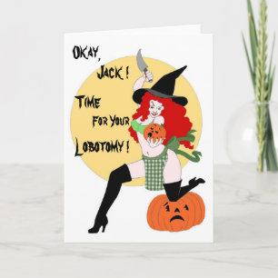 Tarjeta Muerte de una calabaza