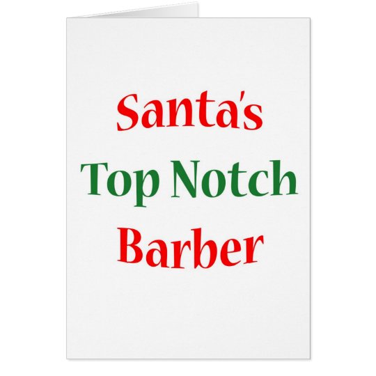 Tarjeta Muesca de BarberTop