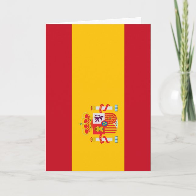Tarjeta Muestra tus colores - España (Anverso)