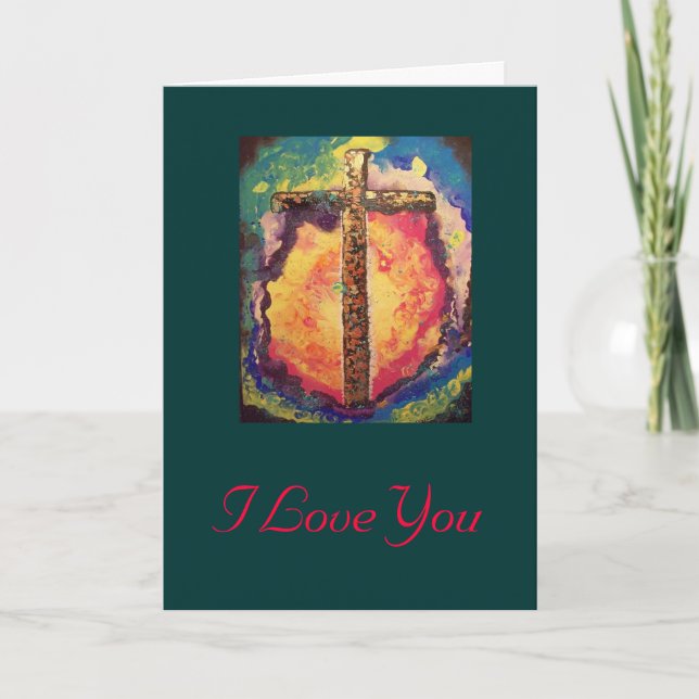 Tarjeta Muestre su amor con la fe (Anverso)