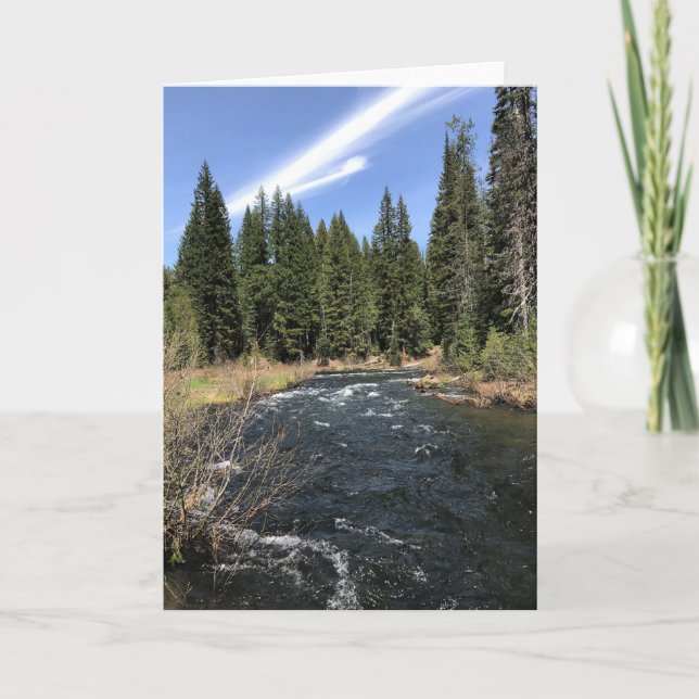 Tarjeta Muir Creek, Oregón (Anverso)