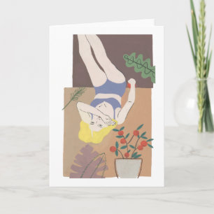 Tarjeta Mujer de mentira