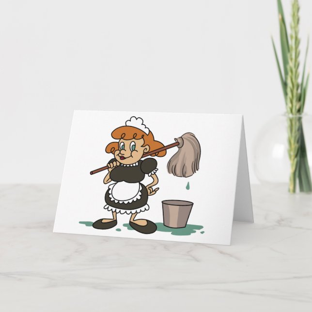 Tarjeta Mujer doméstica (Anverso)