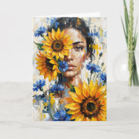 Mujer Girasol Vacía Por Dentro