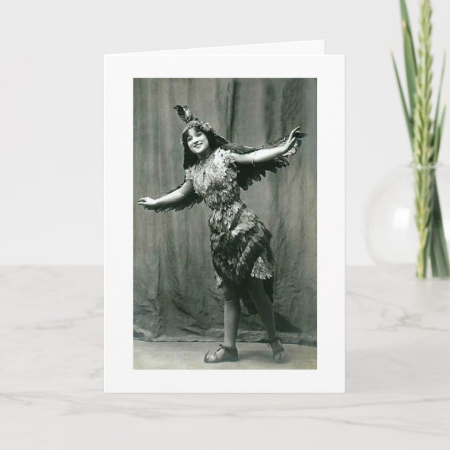 Tarjeta Mujer vieja - ¿Qué es normal?, (Anverso)