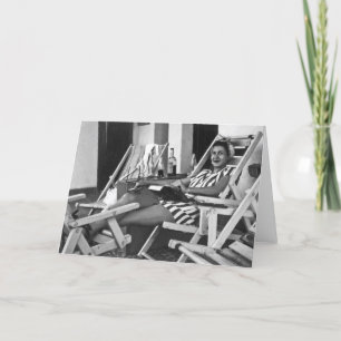 Tarjeta Mujer Vintage - Tía Mary