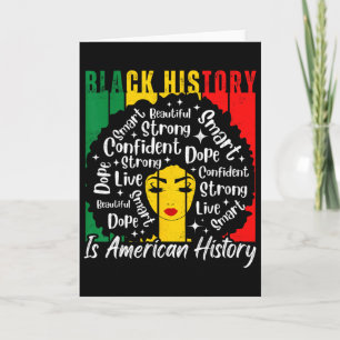 Tarjeta Mujeres Afro La Historia Negra Es Orgullo De La Hi