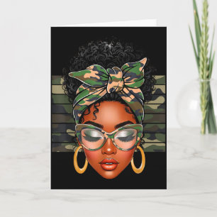 Tarjeta Mujeres Afro Negras Afroamericanas Historia Negra