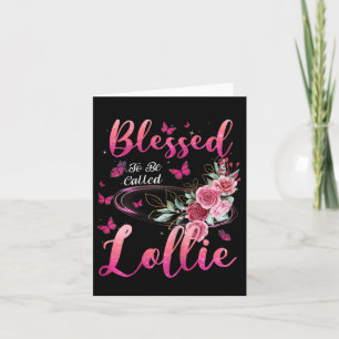 Tarjeta Mujeres Benditas Por Ser Llamadas Lollie Chicas Li