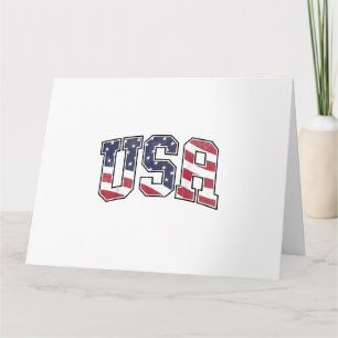 Tarjeta Mujeres Camisas De EEUU Hombres Gráfico Patriótico